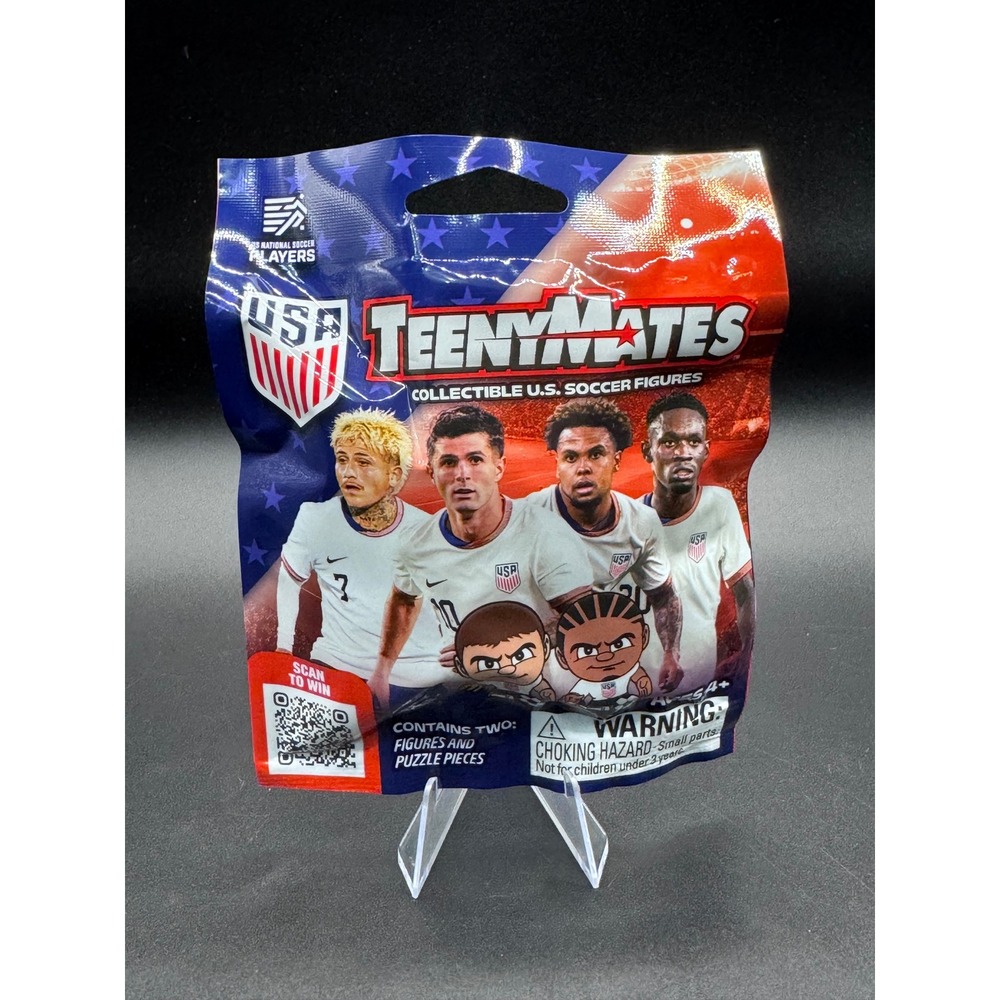 TeenyMates US Soccer Figures‎ Blind Bag USMNT Series 1 Pulisic McKennie NEW